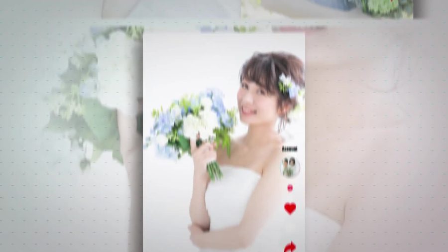 同じTikTok風のUIの構成で別の縦長の写真とコメント欄を表示する本編の別の場面