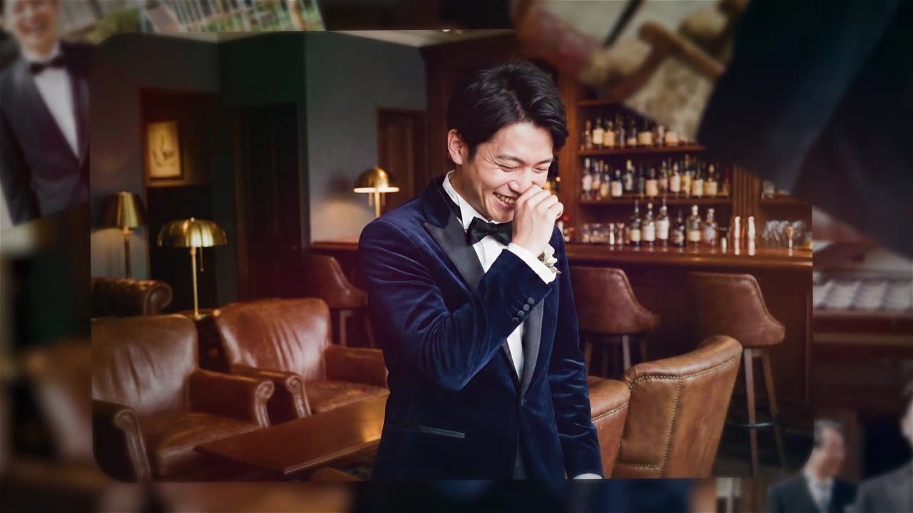 中央の写真パネルにピントが合い、手前と奥のパネルが大きくぼけて配置された本編シーン